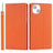 iPhone 14 Læderpung Cover med RFID - Orange