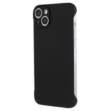 iPhone 13 Plastik Cover Uden Sider - Sort