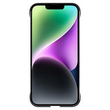 iPhone 13 Plastik Cover Uden Sider - Sort