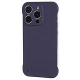 iPhone 14 Pro Max Plastik Cover Uden Sider - Mørkelilla