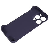 iPhone 14 Pro Max Plastik Cover Uden Sider - Mørkelilla