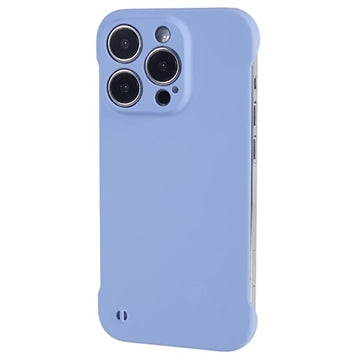 iPhone 14 Pro Max Plastik Cover Uden Sider - Lyselilla