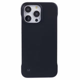 iPhone 16 Pro Max Plastik Cover Uden Sider - Sort