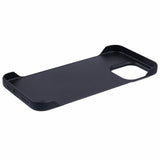 iPhone 16 Pro Max Plastik Cover Uden Sider - Sort