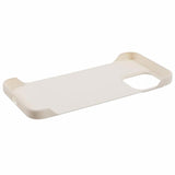 iPhone 16 Pro Max Plastik Cover Uden Sider - Hvid