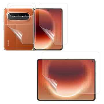 Huawei Pura X Max Full Cover Beskyttelsesfilm Sæt - Klar