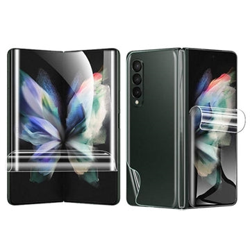Full Cover Samsung Galaxy Z Fold4 TPU Beskyttelsesfilm Sæt - Klar