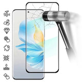 Honor 200 Skærmbeskyttelse Hærdet Glas - 9H - Full Fit - Sort Kant