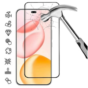 Honor 400 Pro Skærmbeskyttelse Hærdet Glas - Full Fit - 9H - Sort kant
