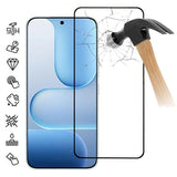 Honor 500 Skærmbeskyttelse Hærdet Glas - Full Fit - 9H - Sort kant