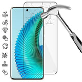 Honor Magic6 Lite/X9b Skærmbeskyttelse Hærdet Glas - 9H - Full Fit - Sort Kant