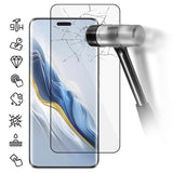 Honor Magic6 Pro Skærmbeskyttelse Hærdet Glas - 9H - Full Fit - Sort Kant