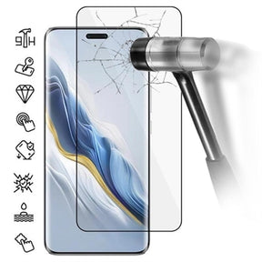 Honor Magic6 Pro Skærmbeskyttelse Hærdet Glas - 9H - Full Fit - Sort Kant