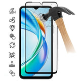 Honor X5b/X5b Plus Skærmbeskyttelse Hærdet Glas - 9H - Full Fit - Sort Kant