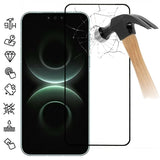 Huawei Mate 80 Pro Max Skærmbeskyttelse Hærdet Glas - Full Fit - 9H - Sort kant