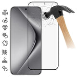 Huawei Pura 70 Skærmbeskyttelse Hærdet Glas - 9H - Full Fit - Sort Kant