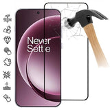 OnePlus 15 Skærmbeskyttelse Hærdet Glas - Full Fit - 9H - Sort kant
