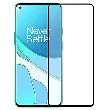 Full Cover OnePlus Nord N100 Skærmbeskyttelse Hærdet Glas - Sort