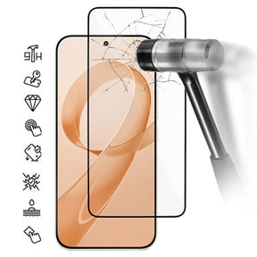 Xiaomi Redmi K90/Poco F8 Pro Skærmbeskyttelse Hærdet Glas - Full Fit - 9H - Sort kant