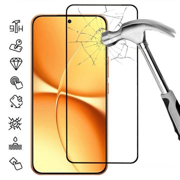 Xiaomi Redmi Turbo 5 Max/Poco X8 Pro Max Skærmbeskyttelse Hærdet Glas - Full Fit - 9H - Sort kant