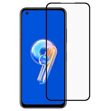Full Cover Asus Zenfone 9 Hærdet Glas - 9H, 0.3mm - Sort