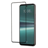 HTC U23/U23 Pro Skærmbeskyttelse Hærdet Glas - Full Fit - Sort Kant