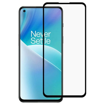 Full Cover OnePlus Nord 2T Hærdet Glas - 9H, 0.3mm - Sort
