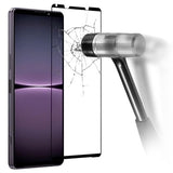 Full Cover Sony Xperia 1 IV Hærdet Glas - 9H, 0.3mm - Sort