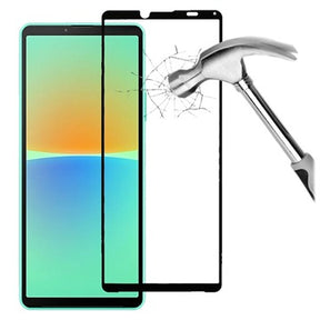 Full Cover Sony Xperia 10 IV Hærdet Glas - Sort
