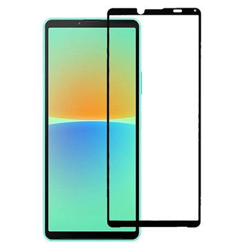 Full Cover Sony Xperia 10 IV Hærdet Glas - Sort
