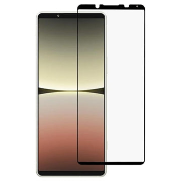 Full Cover Sony Xperia 5 IV Hærdet Glas - 9H, 0.3mm - Sort