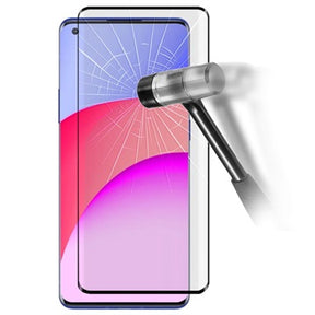 Full Cover OnePlus 8 Skærmbeskyttelse Hærdet Glas - 9H, 0.2mm - Sort