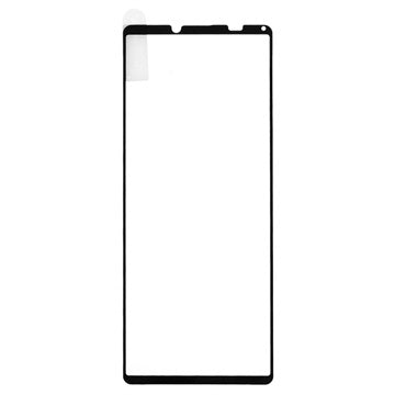 Full Cover Sony Xperia 10 III, Xperia 10 III Lite Hærdet Glas - 9H, 0.3mm - Sort