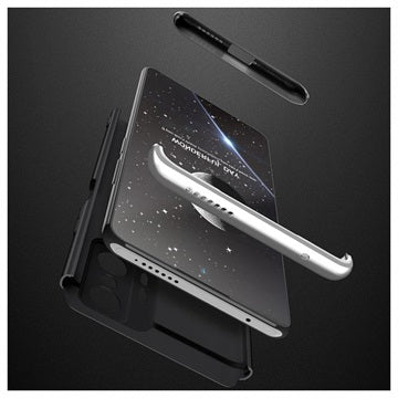 GKK Aftageligt Xiaomi 11T/11T Pro Cover - Sølv / Sort