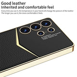 Samsung Galaxy S25 Ultra GKK Elektropletteret Hybrid Cover - Sort