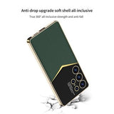 Samsung Galaxy S25 Ultra GKK Elektropletteret Hybrid Cover - Grøn