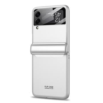 GKK Magnetisk Samsung Galaxy Z Flip4 Cover - Hvid