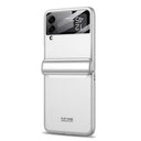 GKK Magnetisk Samsung Galaxy Z Flip4 Cover - Hvid