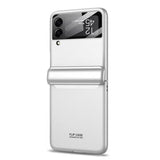 GKK Magnetisk Samsung Galaxy Z Flip4 Cover - Hvid