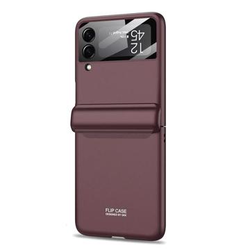 GKK magnetisk cover til Samsung Galaxy Z Flip4 - vinrød