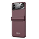 GKK magnetisk cover til Samsung Galaxy Z Flip4 - vinrød