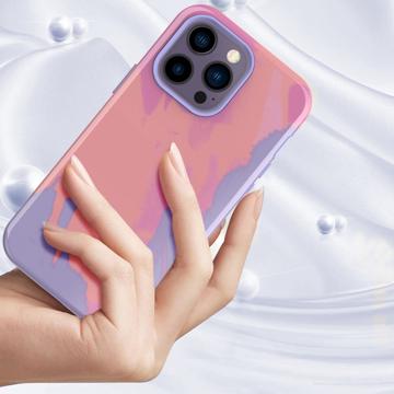 Stylish Gradient iPhone 14 Pro Hybrid Cover - Orange