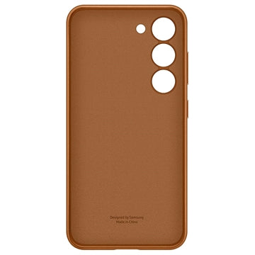 Samsung Galaxy S23+ 5G Læder Cover EF-VS916LAEGWW - Kamel