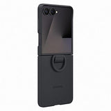 Samsung Galaxy Z Flip7 Silikone Cover med Ring EF-PF766TBEGWW - Sort