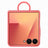 Samsung Galaxy Z Flip7 Silikone Cover med Ring EF-PF766TREGWW - Rød