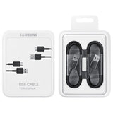 Samsung USB-A / USB-C Kabel EP-DG930IBEGWW - 1.5m - 25W - 2 Stk.  - Sort