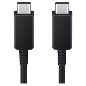 Samsung USB-C / USB-C Kabel EP-DX510JBEGEU - 5A, 1.8m - Sort