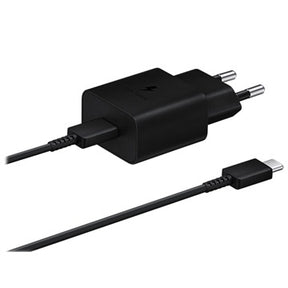 Samsung Hurtig Rejseoplader & USB-C Kabel EP-T1510XBEGEU - 15W - Sort