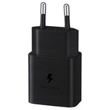 Samsung USB-C Hurtig Rejseoplader EP-T1510NBEGEU - 15W - Sort