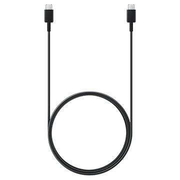 Samsung USB-C / USB-C Kabel EP-DX310JBEGEU - 3A, 1.8m - Sort